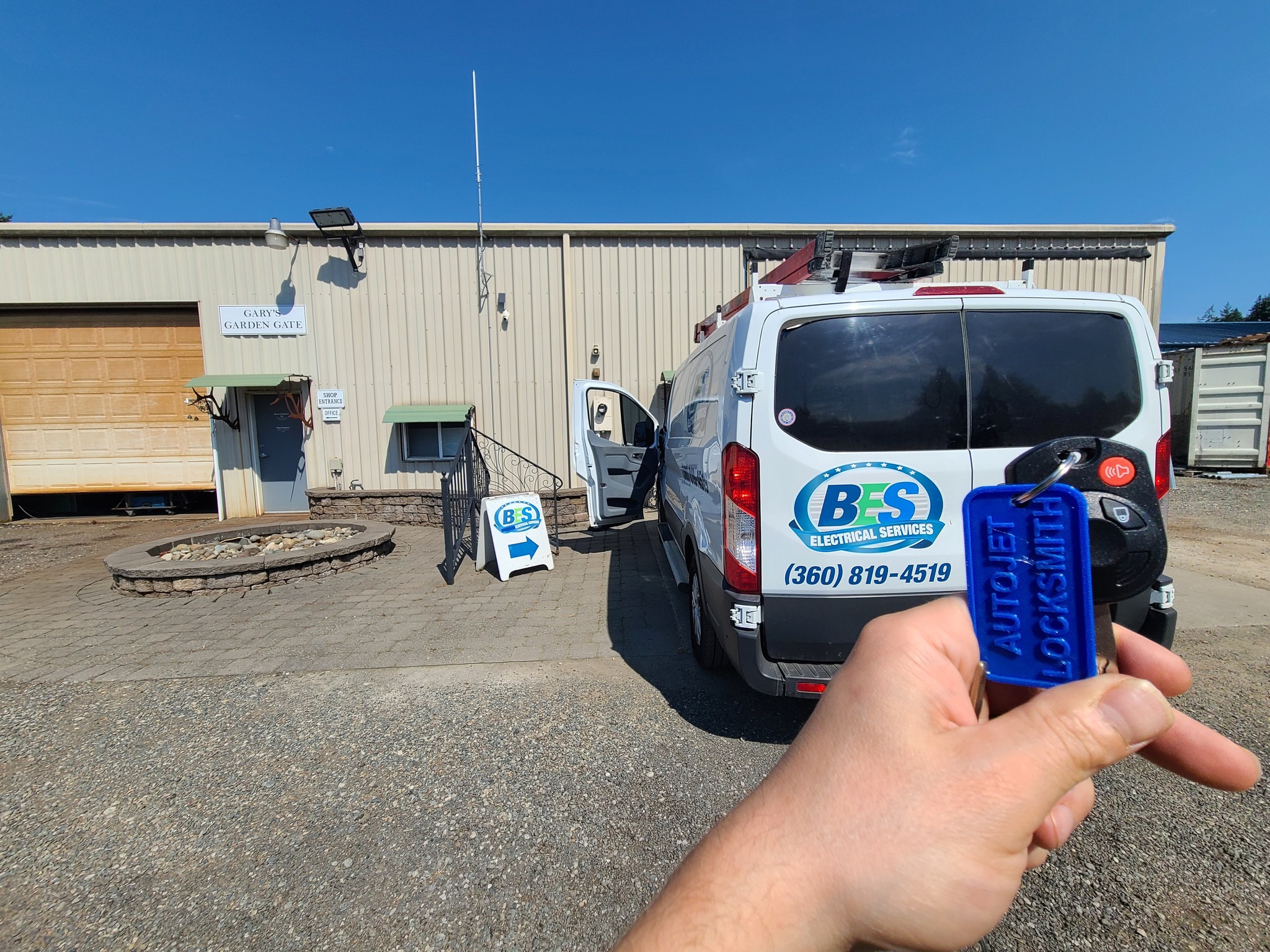 Ford Transit Remote Key Upgrade + Cylinder Service